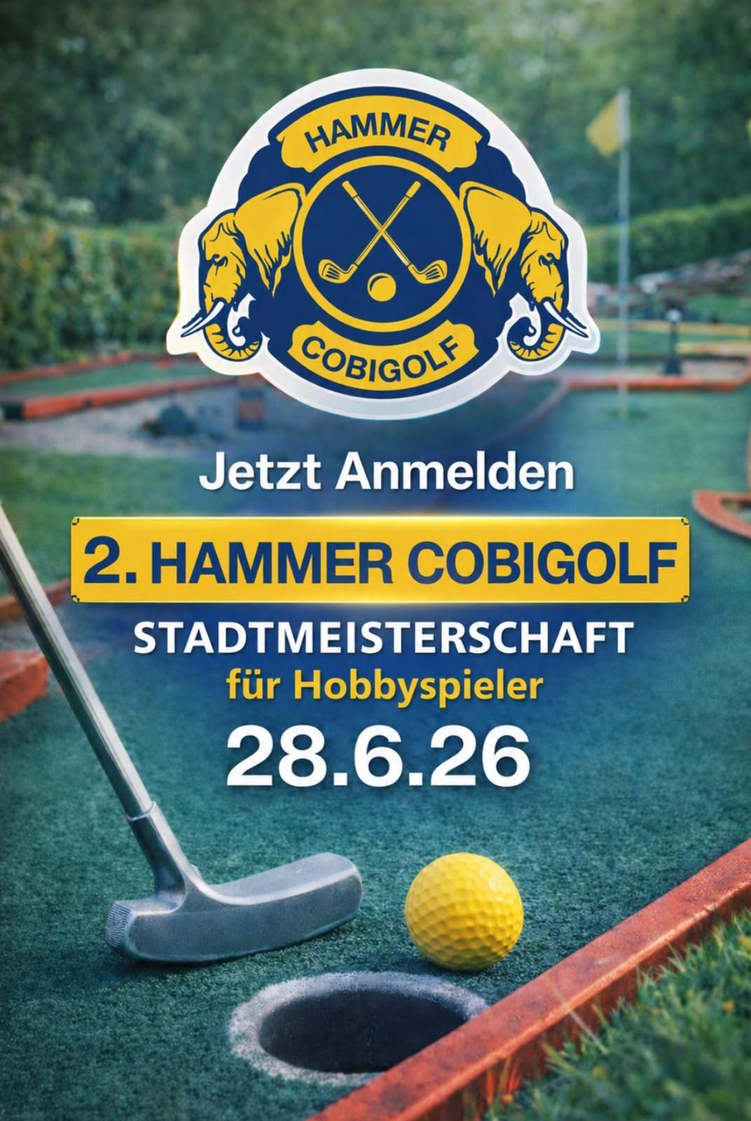 Bild Das Bild zeigt das Plakat zur Hammer Stadtmeisterschaft 2026