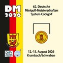 Die Grafik zeigt das Logo der DM 2026